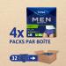 Tena Men's Incontinence Pants - Active Fit Plus Large - 4 Packs of 8 | Buy Internationally - Comfort & Protection - Buy Online on GoSupps.com