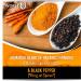 Ultra Pure Organic Turmeric Curcumin and Organic Black Pepper Capsules High Strength Food Supplement 120 Veg Capsules Soil Association Organic Certified and Vegetarian Society Approved - Made in UK - Buy Online on GoSupps.com