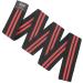 Taipan 72 Heavy Duty Knee Wraps for Weightlifting - Joint Stability & Injury Prevention -Compression Support for Cross Training & WODs - Black/Red - Buy Online on GoSupps.com