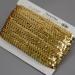 Expo Stretch Sequin Trim 1" Wide 20 Yards-Gold