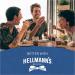 Hellmann's Garlic & Herb Creamy Sauce 250ml | Ideal Condiment for Burgers, Wraps, Fries | 100% Recyclable Squeezy Bottle - Buy Online on GoSupps.com