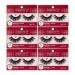 i-Envy 3D Glam Collection Multi-angle & Volume (6 PACK KPEI13) 1 Pair (Pack of 6) KPEI13