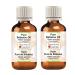 Greenwood Essential Naturreine Babassu oil (Attalea Speciosa) Natural Pure Therapeutic Quality Cold -pressed (Pack of Two) 100ml X 2 (6.76 OZ)