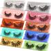 Lanflower 3D Faux Mink False Eyelashes - 10 Natural Look Styles, Pack of 10 Pairs - Buy Online on GoSupps.com