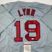 Fred Lynn Boston Red Sox Autographed Grey Baseball Jersey | JSA COA included - Buy Online on GoSupps.com