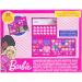 Barbie - Townley Girl Barbie Beauty Compact Set Kit with Brushes, 28 Eye Shadows, 6 Lip Gloss & 4 Blushes Makeup Set for Kids Girls, Ages 6+ perfect for Parties, Sleepovers and Makeovers