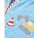 Playshoes Unisex Children's Terry Cloth Bathrobe 146-152 - Excavator Design for Cozy Comfort - Buy Online on GoSupps.com