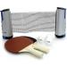 Pro Impact Table Tennis Ping Pong Set - Portable 2 Player Set with Travel Bag & Net for Indoor/Outdoor Fun - Buy Online on GoSupps.com