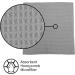 S&T INC. Honeycomb Dish Cloths with Tough Scrub Mesh - Microfiber Cleaning Rags for Washing Dishes - Kitchen Dish Rags, 12x12 inches, 6 Pack (Grey) - Buy Online on GoSupps.com
