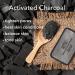 Dead Sea Salt Charcoal Soap 3-Pack | Detoxifying, Anti-Aging with Shea Butter & Argan Oil - Buy Online on GoSupps.com