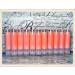 20 PUMPKIN Flavored Orange Tinted Sweetened Lip Balms in Clear Tubes - Handmade - Wholesale Bulk Made in the USA
