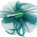 Ladies Feather Fascinator with Clip/Aliceband Weddings Races Royal Ascot Hair Piece (Dark Green) - Buy Online on GoSupps.com