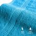Class Home Collection Terry Towels - 50x100 cm Pack of 4 | 100% Cotton Turquoise - Premium Quality for Home Use - Buy Online on GoSupps.com
