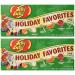 (Set/2) Jelly Belly Christmas Holiday Favorite Flavored Candy Beans Gift Box 4.24 Ounce (Pack of 2)