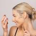 TWEEZERMAN Rose Gold Mini Tweezers & 10x Cosmetic Mirror Set | Travel Size Gift for Effortless Beauty - Buy Online on GoSupps.com