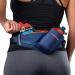 Nspire Hydration Waist Pack with 18oz Flask | Running Hiking Walking Camping Cycling | True Navy/Tigerlily - Buy Online on GoSupps.com