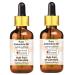 Greenwood essential natural calendula oil (Calendula Officinalis) with glass dripper therapeutic quality for hair skin and aromatherapy (pack with two) 100ml x 2 (6.76 oz)