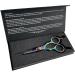 Professional Hair Cutting Scissors Hairdressing Scissors Ultra-Sharp Japanese Convex Blades Titanium Coated - 5.5 inch Includes Case - Buy Online on GoSupps.com