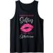 Esthetician Selfies Lips Cosmetology Beautician Esthetic Tank Top
