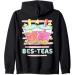 Kawaii Boba Bes-Teas Besties Best Friends Bubble Tea Zip Hoodie
