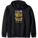 I love honey wine and honey - Delicious mead - Funny Viking Zip Hoodie