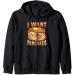 I Want Pancakes With Butter And Syrup Zip Hoodie