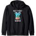 But First Ramen Baphomet Noodle Soup Zip Hoodie