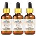 Greenwood Essential Pure Cabreuva Oil (Myrocarpus frondosus) with Glass Dropper Cold Pressed (Pack of Three) 100ml X 3 (10 oz)