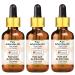 Greenwood Essential Pure Arborvitae Oil (Thuja plicata) with Glass Dropper Cold Pressed (Pack of Three) 100ml X 3 (10 oz)