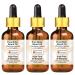 Greenwood essential natural pure pumpkin oil (Momordica Charantia) with glass dripper natural therapeutic quality cold -pressed (pack of three) 100ml x 3 (10 oz)