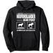 Newfoundland No Pony Dog Funny Dog Saying Pullover Hoodie