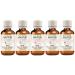 Greenwood essential natural Babchi (Bakuchi) oil (psoralea coryylifolia) natural therapeutic quality cold -pressed (pack of five) 100ml x 5 (16.9 oz)