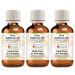 Greenwood essential natural color thistle oil (Carthamus Tinctorius) Natural pure therapeutic quality cold -pressed (pack of three) 100ml x 3 (10 oz)