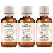 Greenwood essential natural linseed oil oil (linum usitatissimum) natural pure therapeutic quality cold -pressed (pack of three) 100ml x 3 (10 oz)