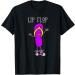 Smileteesfunny Funny Lip Flop Flip Flop with Lips Beach Pun T-Shirt