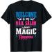 Nail Tech Technician Welcome To My Nail Salon Nail Artist T-Shirt