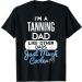 Cool Fathers Day Design Tanning Dad T-Shirt