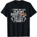 Funny Knee Surgery Torn ACL Basketball Distressed Look T-Shirt