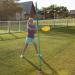 Champion Sports TTGAME Tetherball Tennis Swingball Outdoor Game for Kids & Adults - Backyard Tether Kit with Tennis Ball and Paddle Set - Buy Online on GoSupps.com