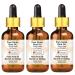 Greenwood Essential Pure Ginko Root Oil (Ginkgo biloba) with Glass Dropper Natural Therapeutic Grade Cold Pressed (Pack of Three) 100ml X 3 (10 oz)