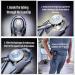 LuxeClip Premium Leather Stethoscope Holder for ADC, MDF, Adscope, Littmann Models - Reduce Neck Strain & Secure Your Stethoscope in Style - Buy Online on GoSupps.com