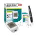 Accu Chek Instant S Blood Glucose Glucometer Kit With Vial Of 10 Strips 10 Lancets And A Lancing Device Free For Accurate Blood Sugar Testing - White