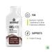 Unived Gel 100 - Vegan Energy Gel for Endurance with Caffeine for Athletes Runners & Cyclists - 100kcal - Cocoa choco - Pack of 6 - Buy Online on GoSupps.com