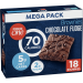Fiber One Brownies Chocolate Fudge  18 Bars 0.89 oz (25 g) Each