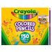Crayola Colored Pencil Set - 150 Different Colors - Buy Online on GoSupps.com
