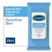 Cetaphil Gentle Skin Cleansing Cloths â€“ 25 Pre-Moistened 5x7.9 for Sensitive Skin - Buy Online on GoSupps.com