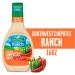 Hidden Valley, Farmhouse Originals, Southwest Chipotle Salad Dressing,16oz Bottle (Pack of 3)