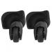 Kritne Universal Suitcase Replacement Wheel Set - Black