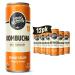 Liquid Remedy Kombucha - Orange Splash - Pack of 12 - 12 Fl Oz.