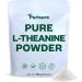 Purisure L-Theanine Powder, 100g, Induces Calm, Helps with Concentration & Cognitive Function, L-Theanine Supplement for Relaxation & Focus, 1000 Servings